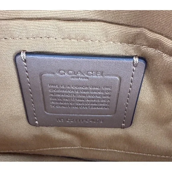 Coach Jes Colorblock Retro Stripe Crossbody Pink Stripe C4079